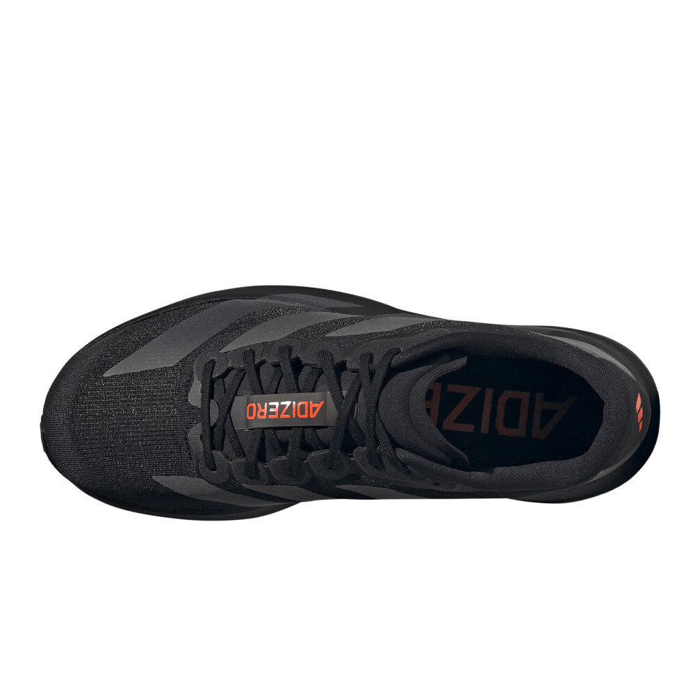 adidas Adizero Evo SL Men's Running Shoes - Core Black/Grey Four/Impact Orange