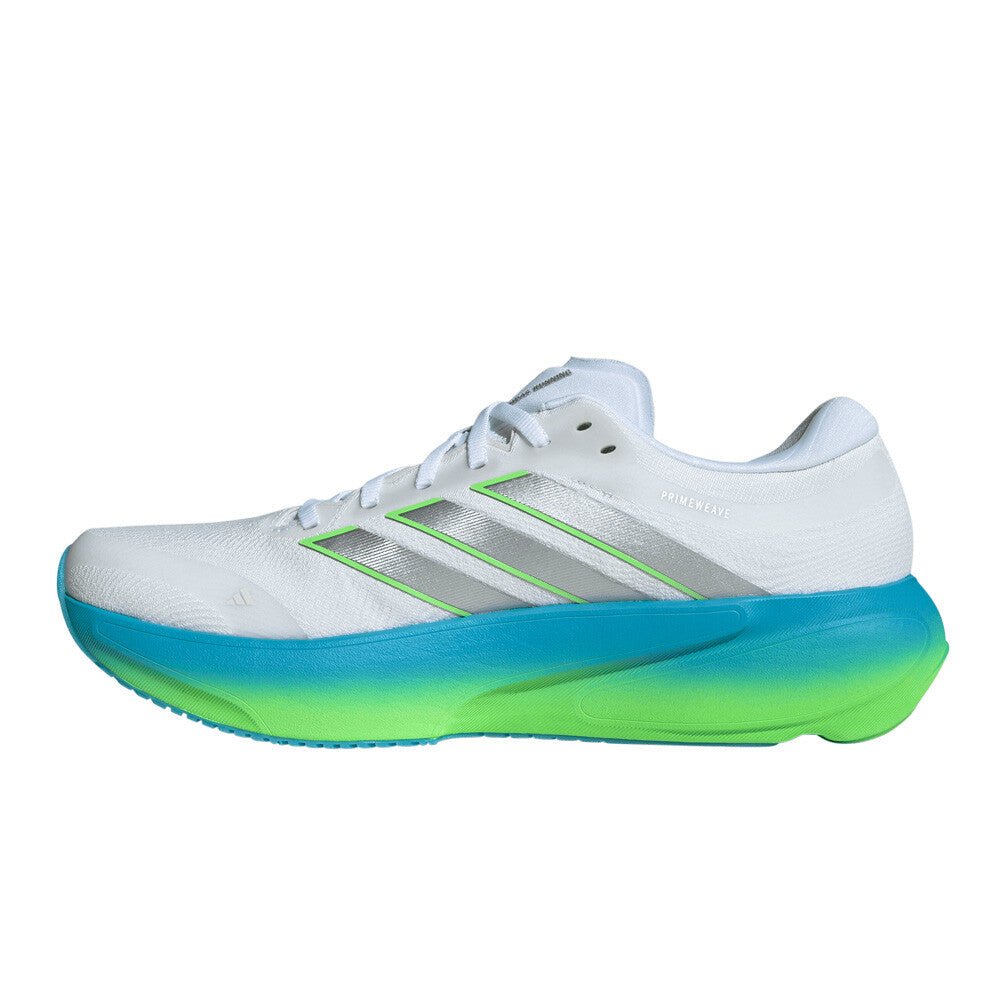adidas Supernova Rise 3 Men's Running Shoes - White/Silver Metallic/Semi Blue Burst