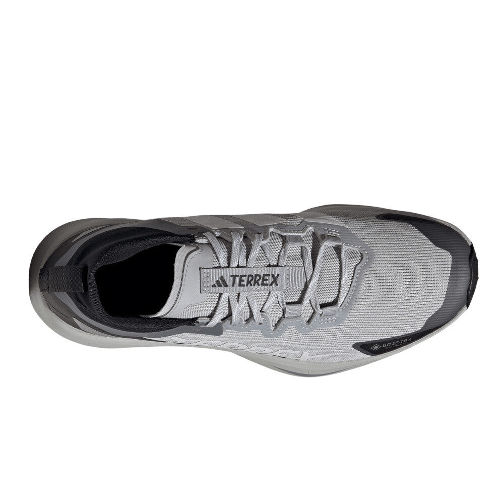adidas Terrex Agravic GORE-TEX Men's Trail Running Shoes - Grey/Cloud White/Core Black
