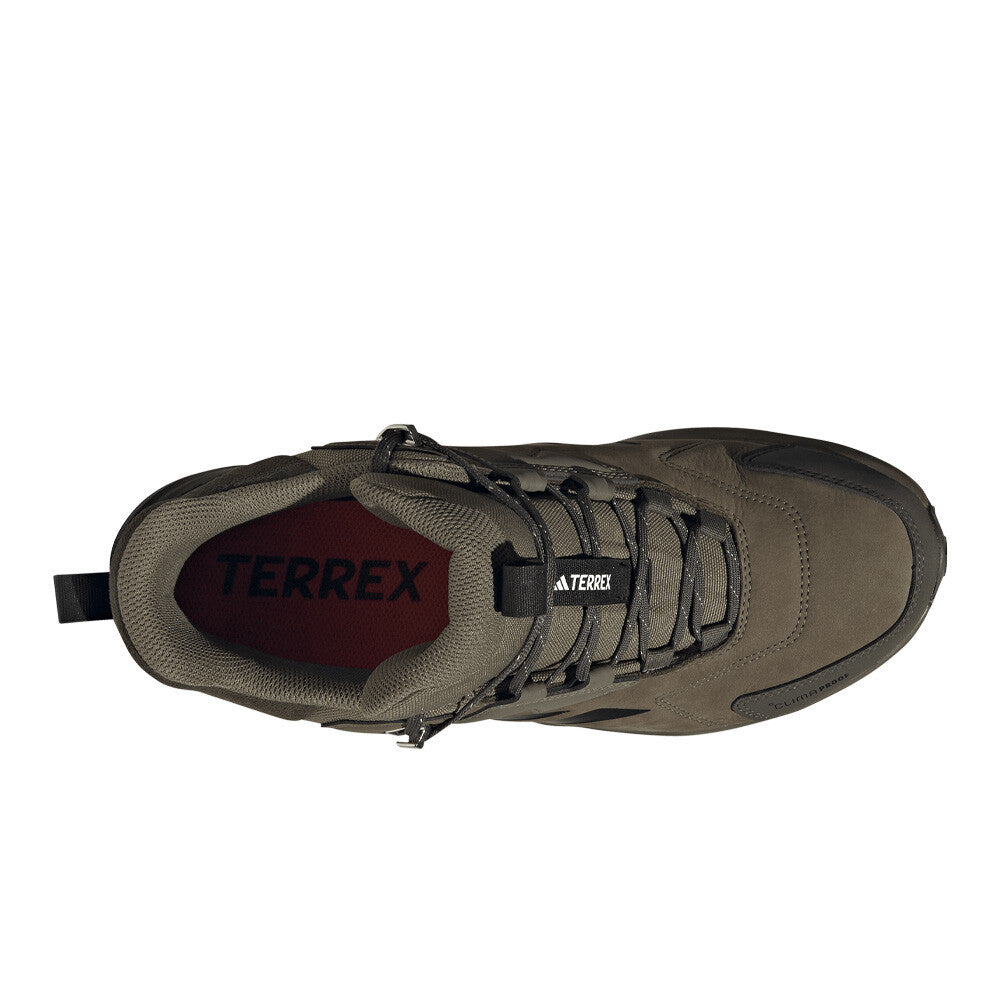 adidas Terrex Anylander Mid Leather Waterproof Men's Walking Boots - Olive Strata/Core Black/Shadow Olive