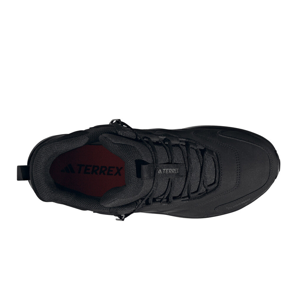 adidas Terrex Anylander Mid Leather Waterproof Men's Walking Boots - Core Black/Carbon/Grey Four