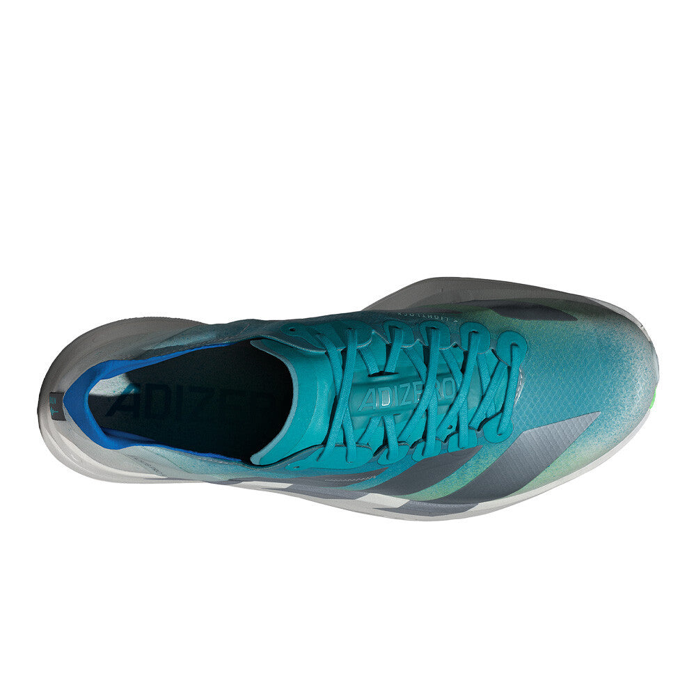 adidas Adizero Adios Pro 4 Men's Running Shoes - Aqua/Iron Metallic/Grey One