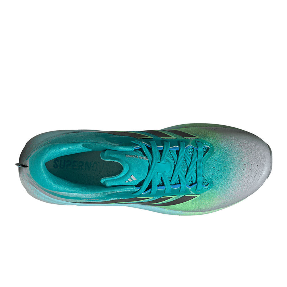 adidas Supernova Rise 3 Men's Running Shoes - Grey/Iron Metallic/Lime Burst