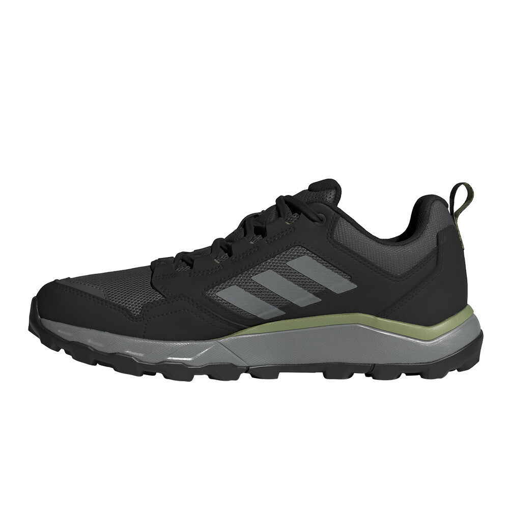 adidas Terrex Tracerocker 2 Men's Trail Running Shoes - Core Black/Grey Three/Tent Green