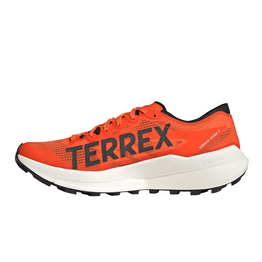 adidas Terrex Agravic Speed 2 Men's Trail Running Shoes - Semi Impact Orange/Core Black/Lucid Tangerine