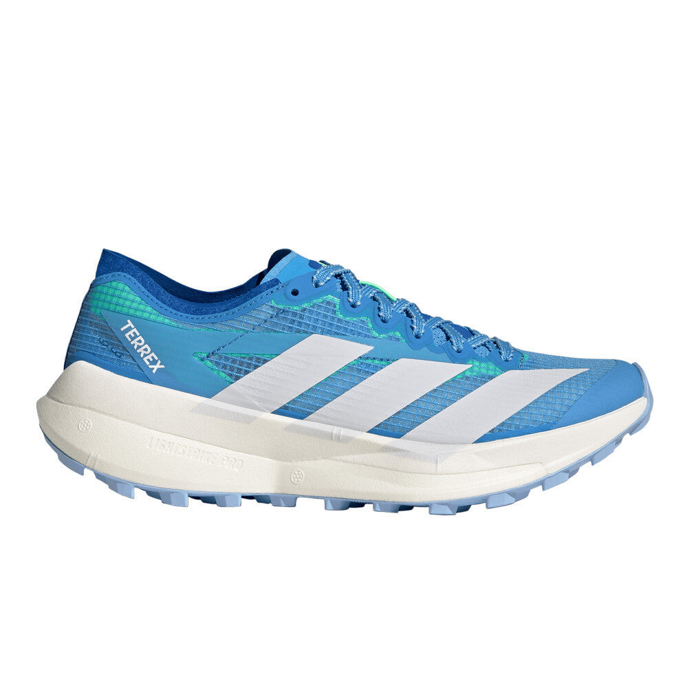 adidas Terrex Agravic Speed 2 Women's Trail Running Shoes - Blue Burst/Dash Grey/Lime Burst