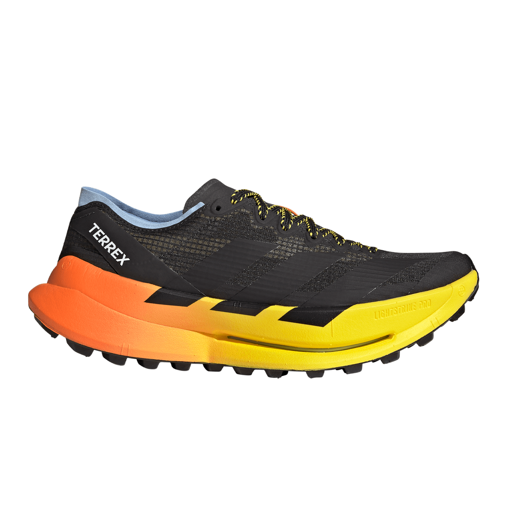 adidas Terrex Agravic Speed Ultra 2 Women's Trail Running Shoes - Carbon/Core Black/Glow Blue