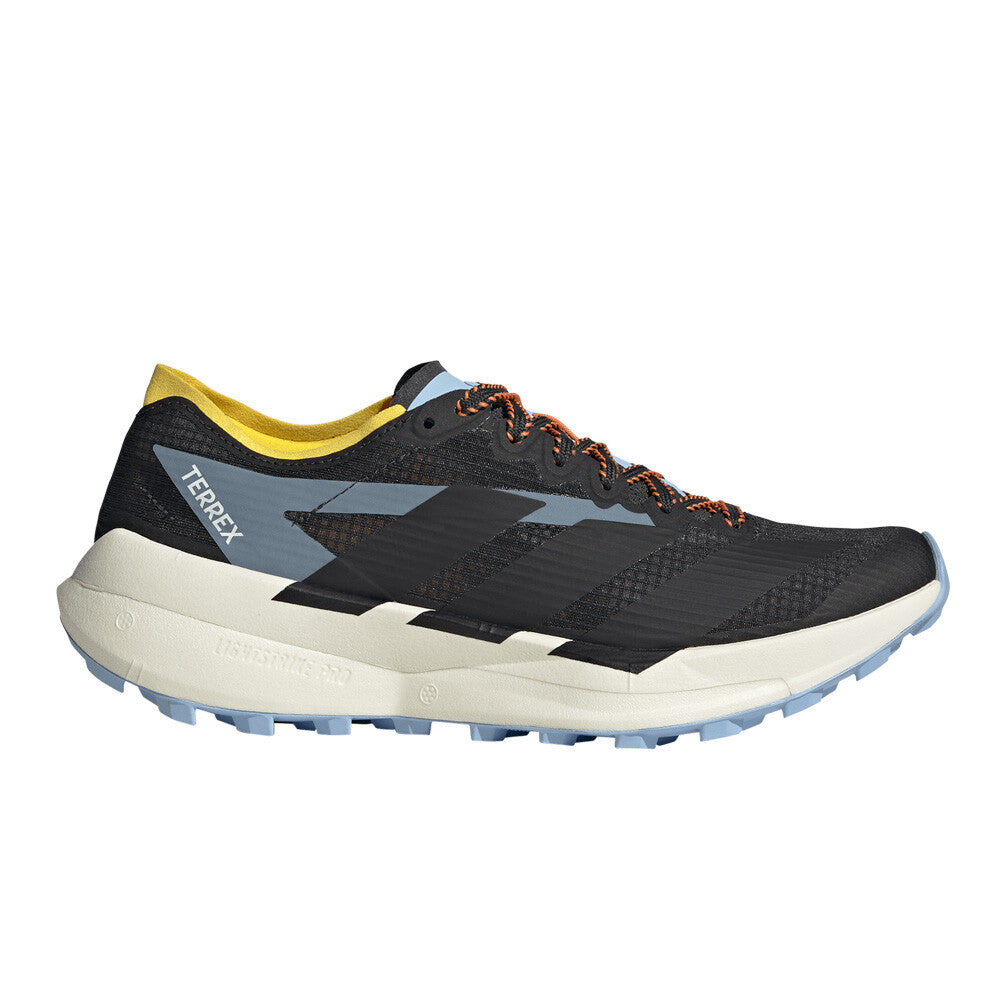 adidas Terrex Agravic Speed 2 Women's Trail Running Shoes - Core Black/Glow Blue