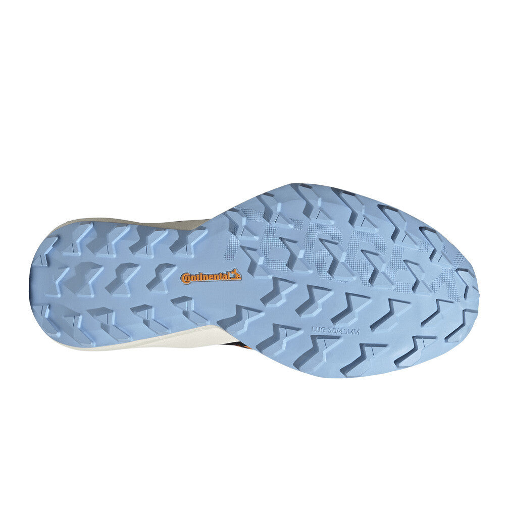 adidas Terrex Agravic Speed 2 Women's Trail Running Shoes - Core Black/Glow Blue
