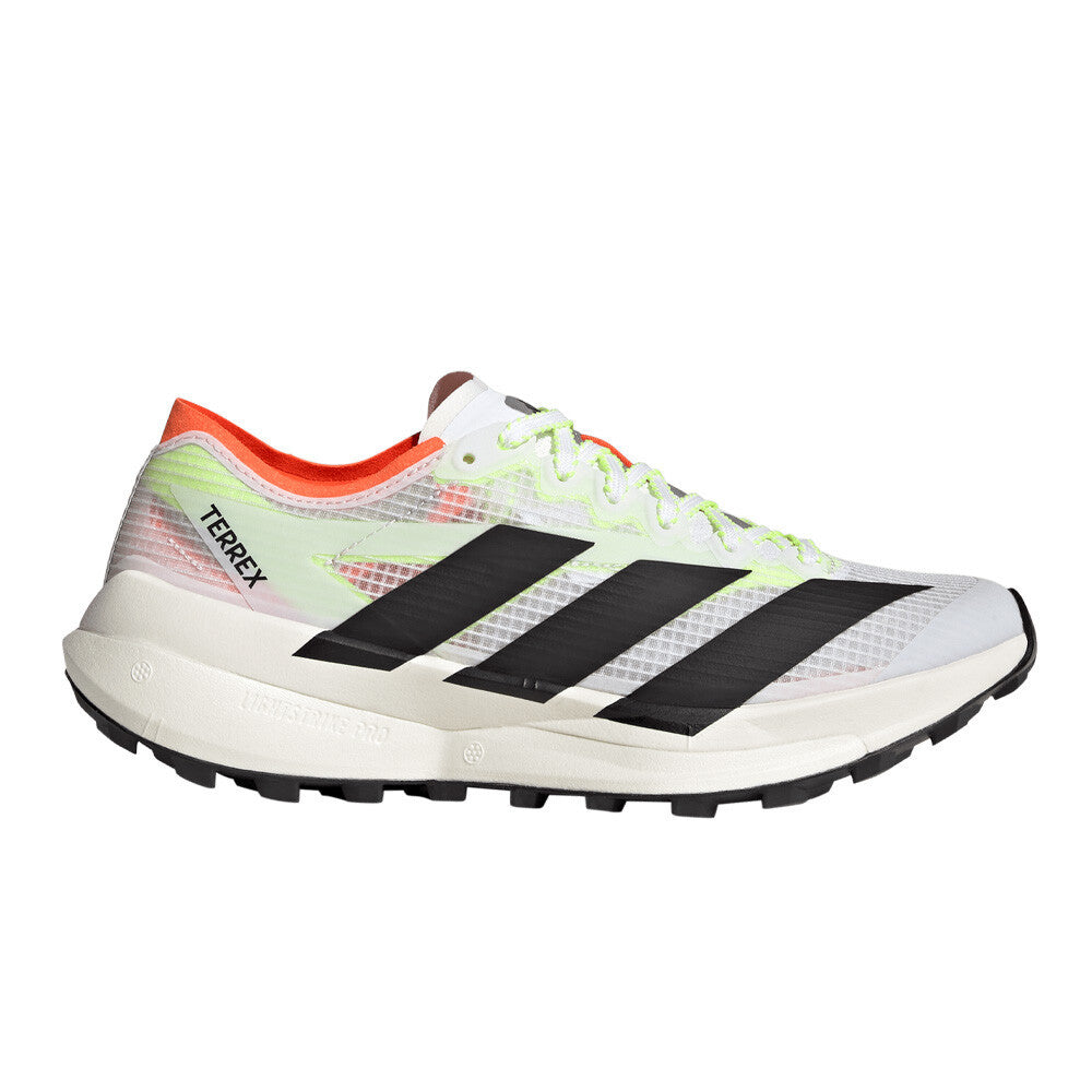 adidas Terrex Agravic Speed 2 Women's Trail Running Shoes - Cloud White/Core Black/Semi Impact Orange