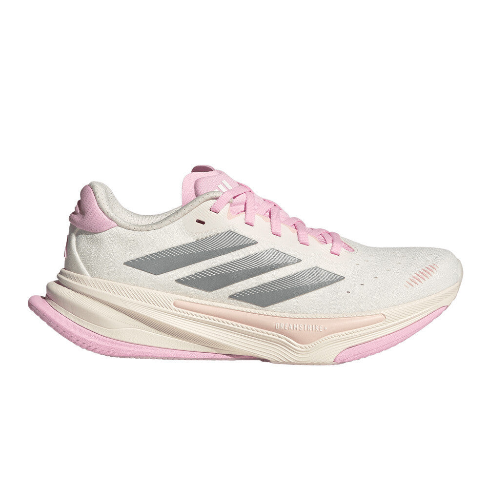 adidas Supernova Prima 2 Women's Running Shoes - Core White/Silver Metallic/Clear Pink
