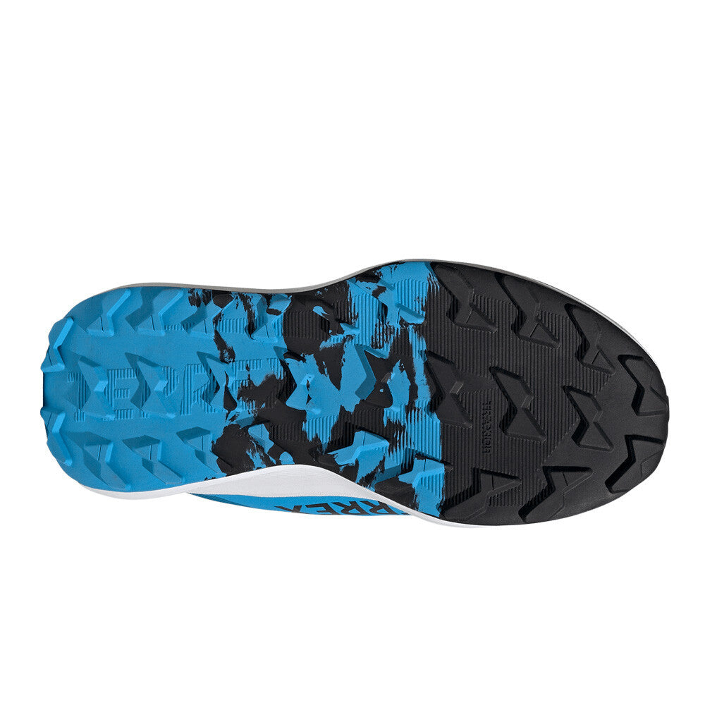 adidas Junior Terrex Agravic BOA Running Shoes - Semi Impact Orange/Ray Blue/Core Black