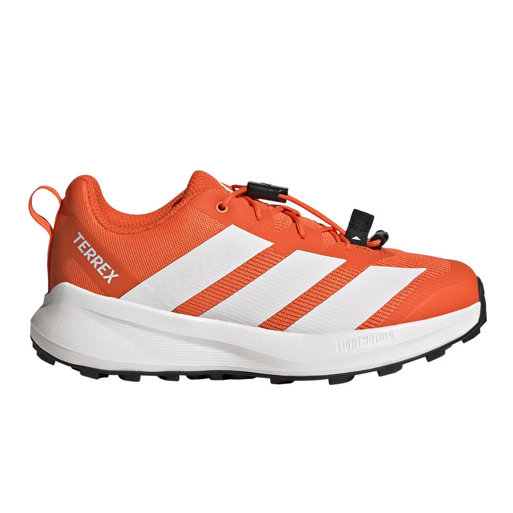 adidas Junior Terrex Agravic Trail Running Shoes - Semi Impact Orange/Cloud White/Core Black