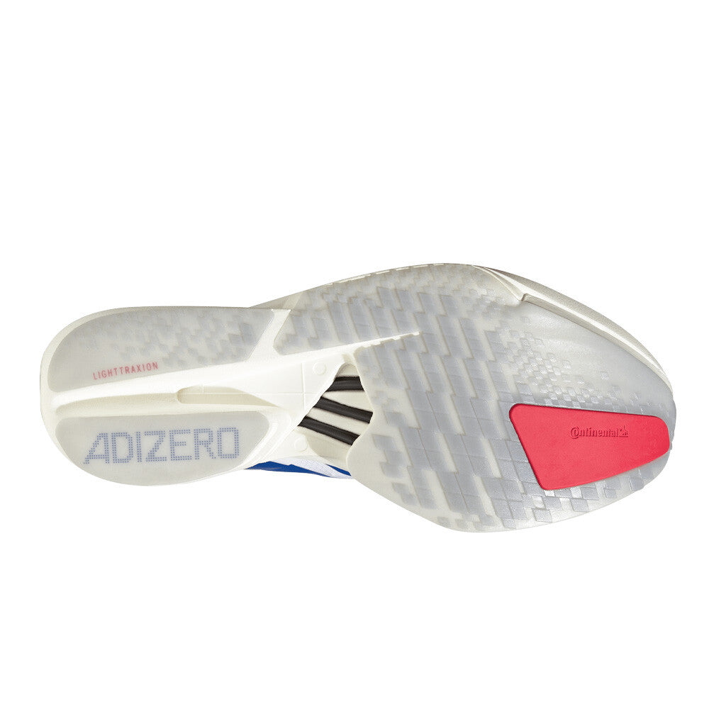 adidas Adizero Adios Pro 4 Men's Running Shoes - Cloud White/Team Royal Blue/Pure Ruby