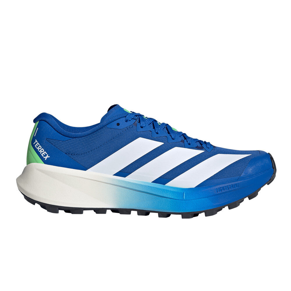 adidas Terrex Agravic 4 Men's Trail Running Shoes - Cloud White/Lime Burst