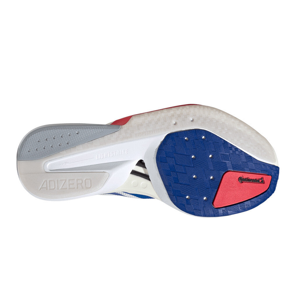 adidas Adizero Boston 13 Women's Running Shoes - Cloud White/Team Royal Blue/Dash Grey