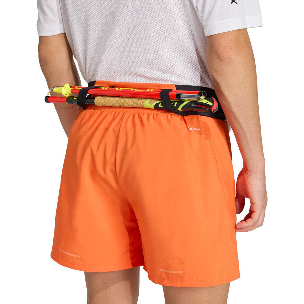 adidas Terrex Xperior Clima365 Men's Trail Running Shorts - Semi Impact Orange