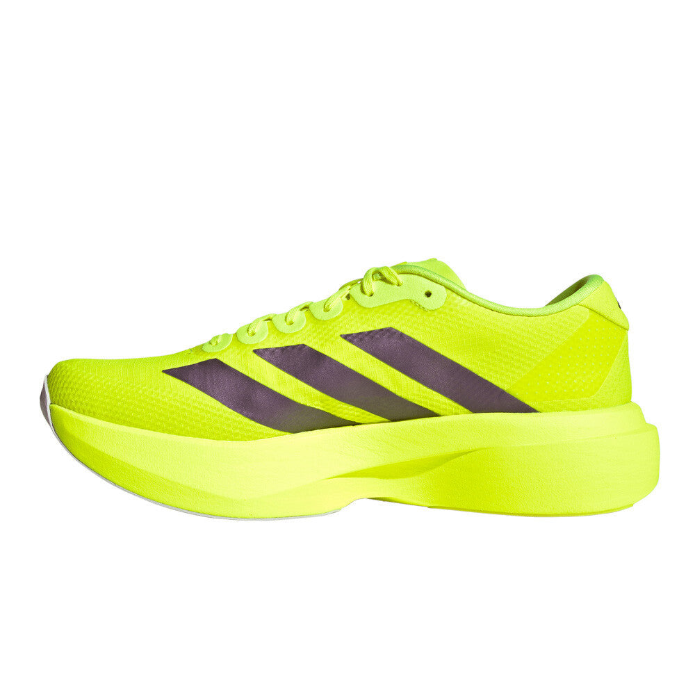 adidas Adizero Evo SL Woven Men's Running Shoes - Solar Yellow/Aurora Plum/Powder Plum