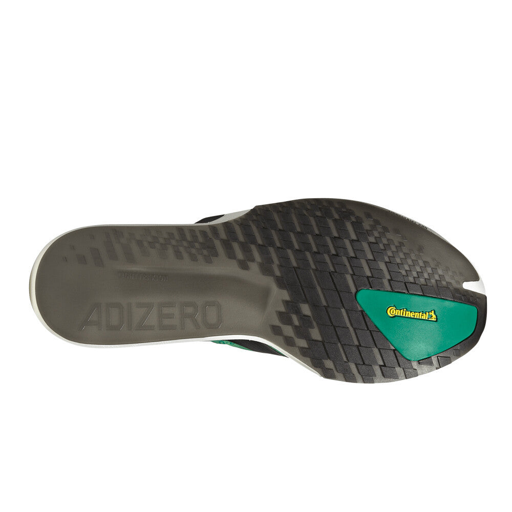 adidas Adizero Adios 9 Men's Running Shoes - Yellow/Core Black/Court Green