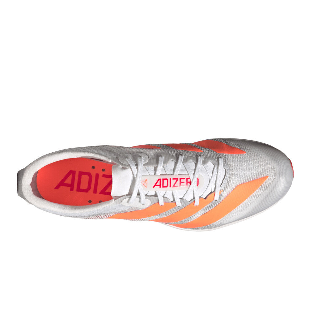adidas Adizero Prime SP 4 Men's Running Spikes - Cloud White/Lucid Orange/Lucid Red