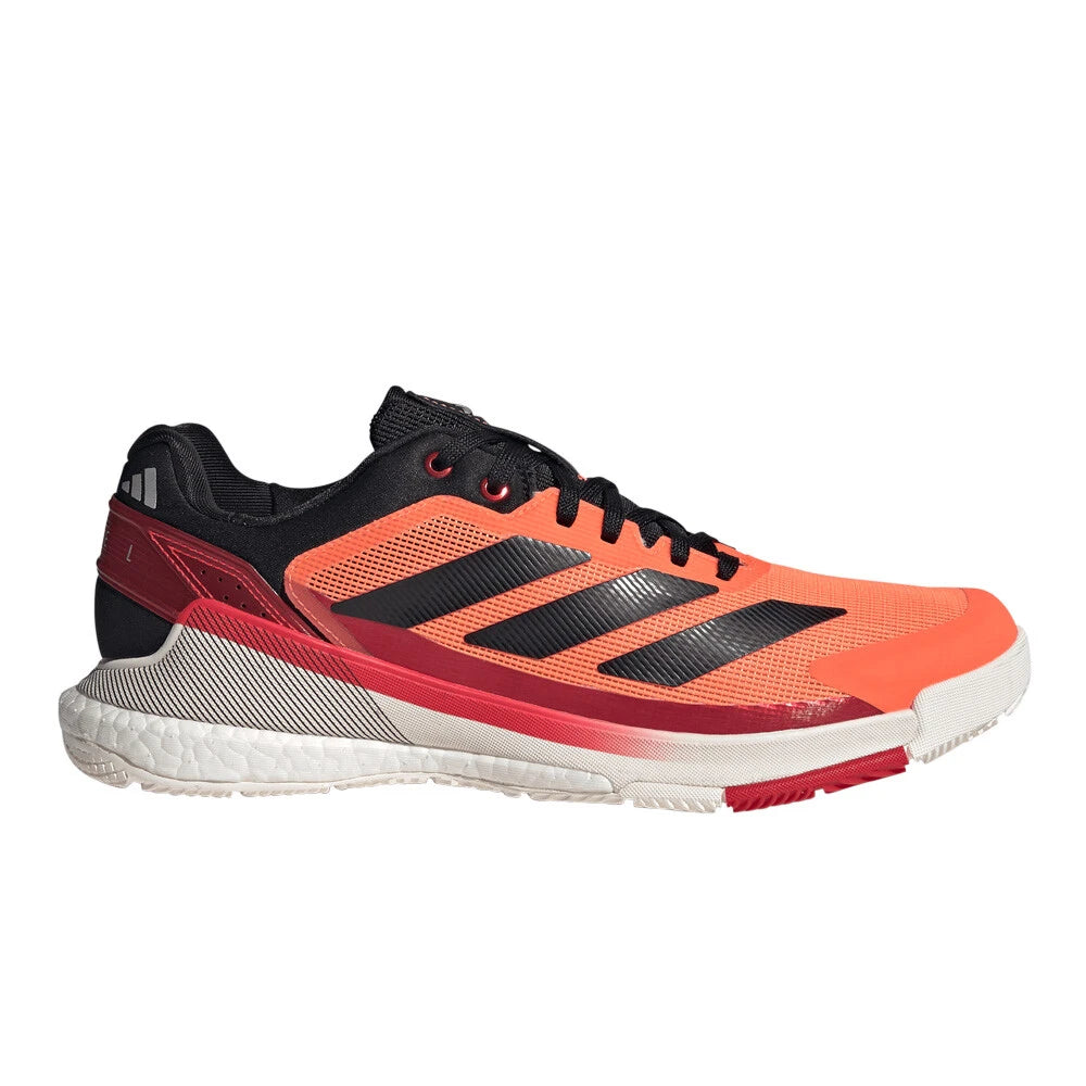 adidas Crazyquick Boost Men's Padel Shoes - Lucid Orange/Core Black/Lucid Red