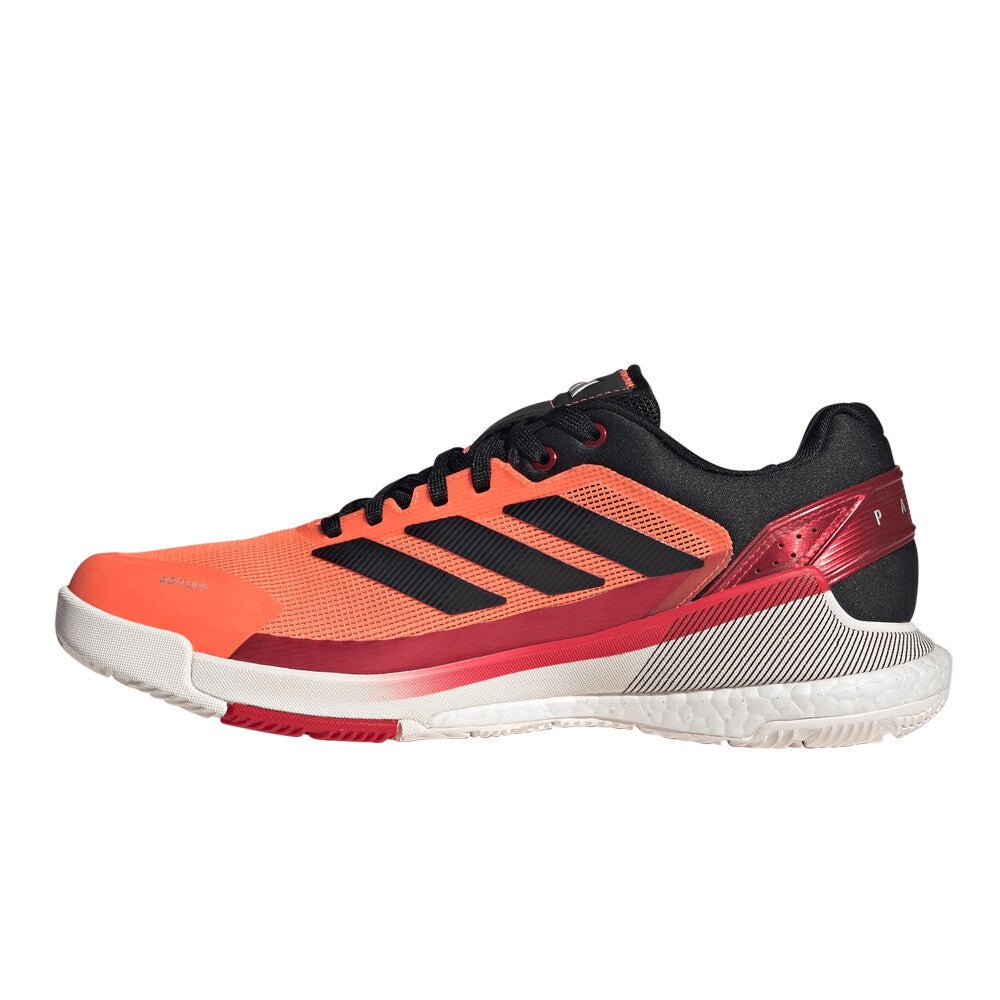 adidas Crazyquick Boost Men's Padel Shoes - Lucid Orange/Core Black/Lucid Red