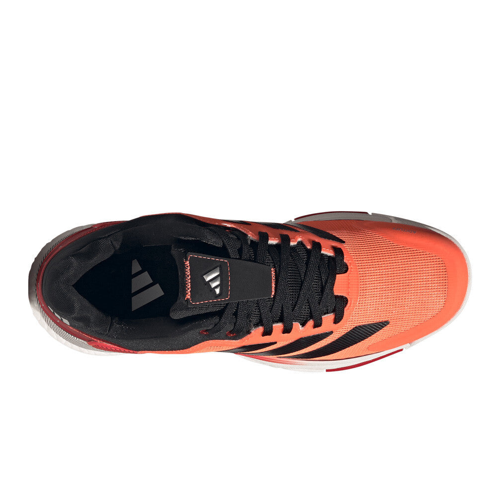 adidas Crazyquick Boost Men's Padel Shoes - Lucid Orange/Core Black/Lucid Red