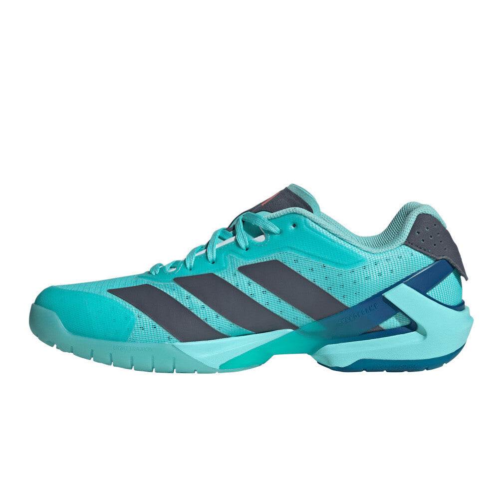 adidas Adizero Counterblast Men's Indoor Court Shoes - Flash Aqua/Aurora Onix/Dusky Petrol