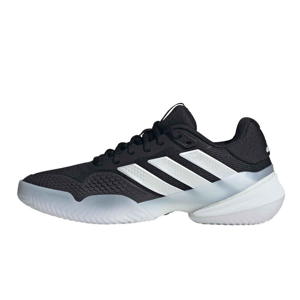 adidas Barricade 14 Men's Tennis Shoes - Core Black/Zero Metallic/Lucid Red