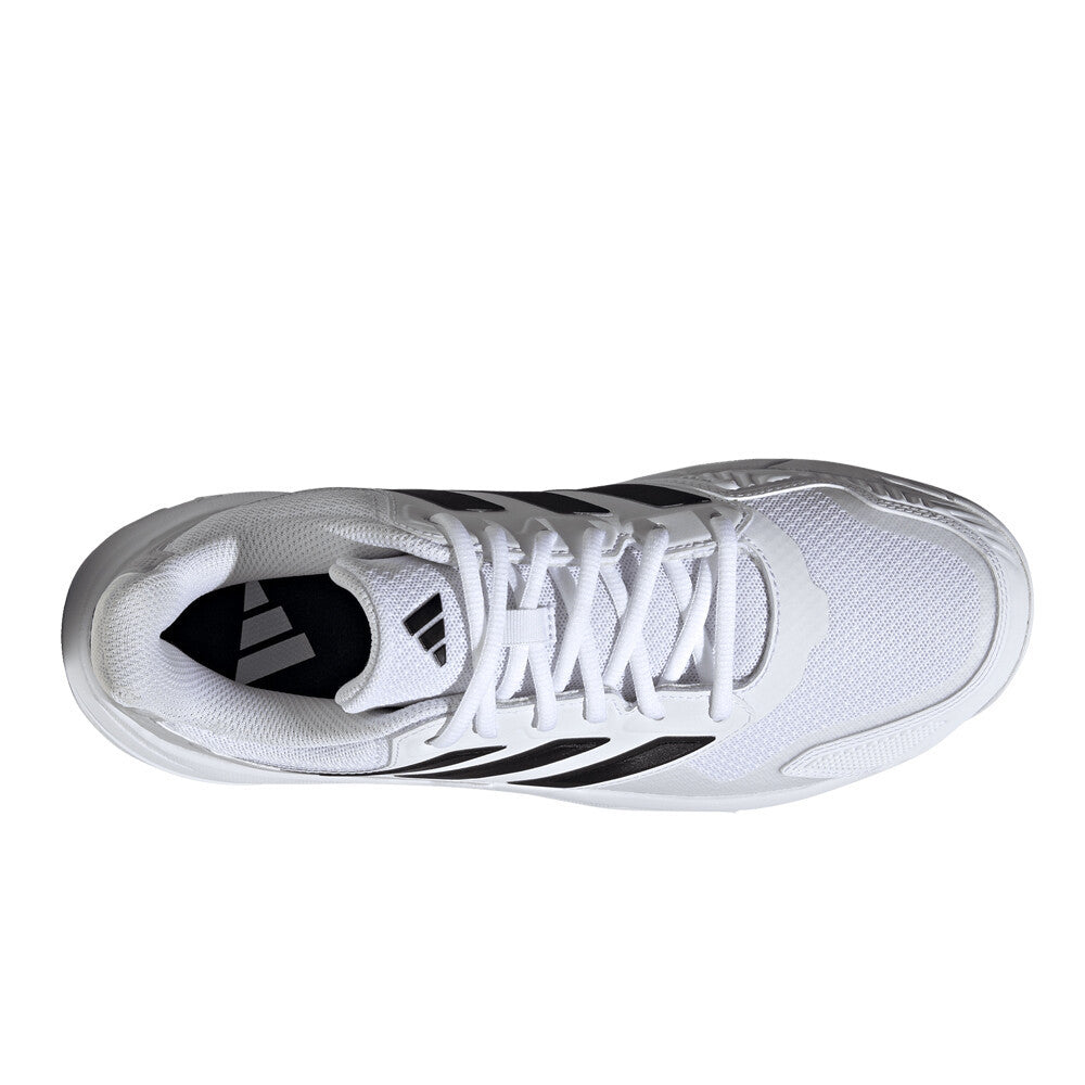 adidas CourtJam Control 3 Men's Tennis Shoes - Cloud White/Core Black/Grey