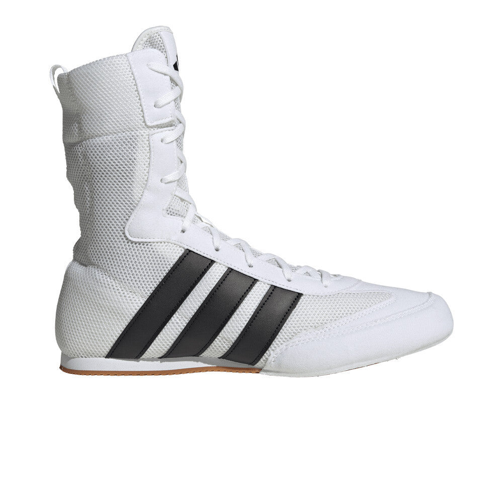 adidas Box Hog Classic Men's Boxing Shoes - Cloud White/Core Black