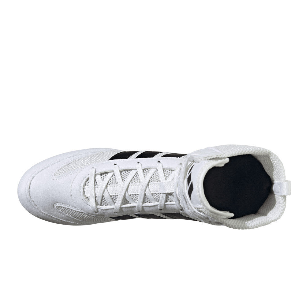 adidas Box Hog Classic Men's Boxing Shoes - Cloud White/Core Black