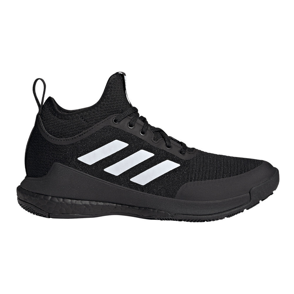 adidas Crazyflight Men's Mid Indoor Court Shoes - Core Black/Cloud White/Carbon