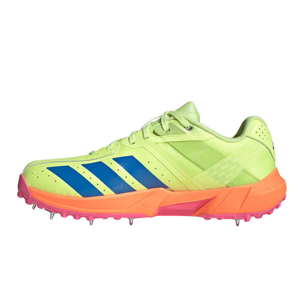 adidas 22YDS Incurza Men's Cricket Spikes - Yellow/Bright Yellow/Lucid Orange