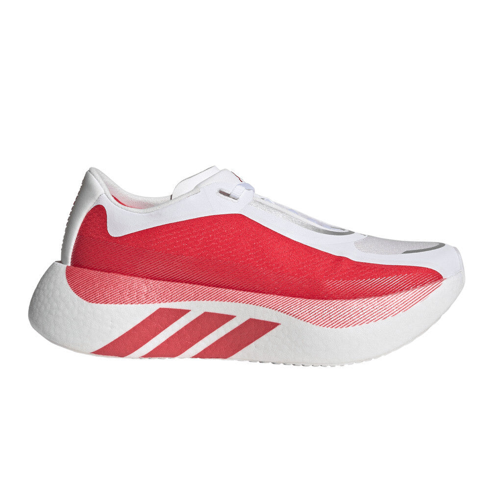 adidas Hyperboost Edge Women's Running Shoes - Cloud White/Pure Ruby/Zero Metallic