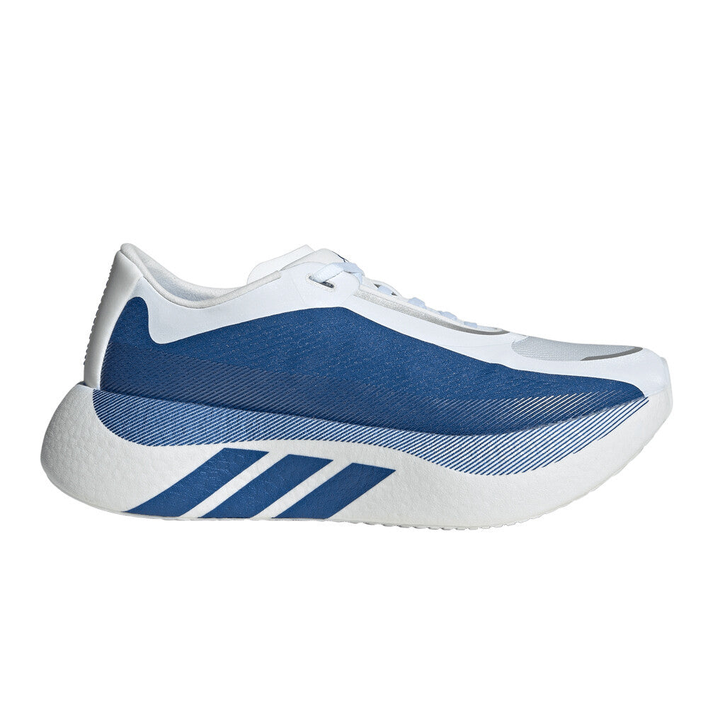 adidas Hyperboost Edge Men's Running Shoes - Cloud White/Equipment Blue/Zero Metallic