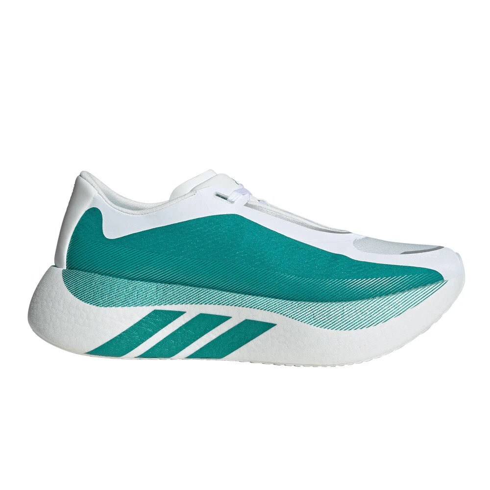 adidas Hyperboost Edge Men's Running Shoes - Cloud White/Equipment Green/Zero Metallic