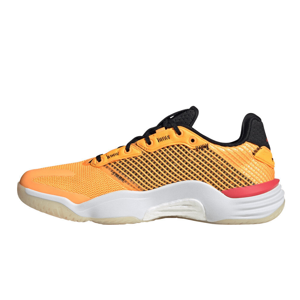 adidas Stabil 16 Men's Indoor Court Shoes - Lucid Tangerine/Core Black/Semi Lucid Red