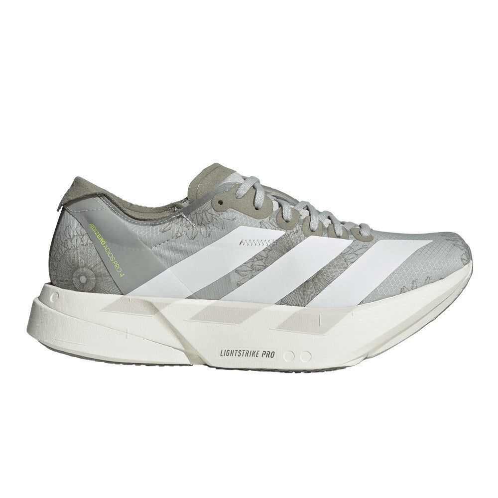 adidas Adizero Adios Pro 4 Women's Running Shoes - Wonder Silver/Cloud White/Silver Pebble