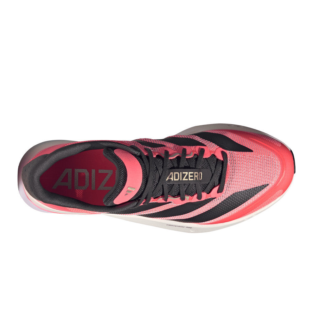 adidas Adizero Boston 13 Men's Running Shoes - Solar Turbo/Carbon/Charcoal
