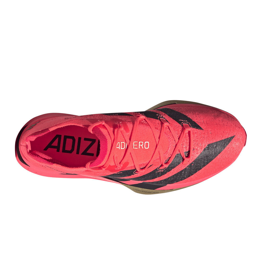 adidas Adizero Prime X3 Strung Men's Running Shoes - Solar Turbo/Grey Six/Lucid Red
