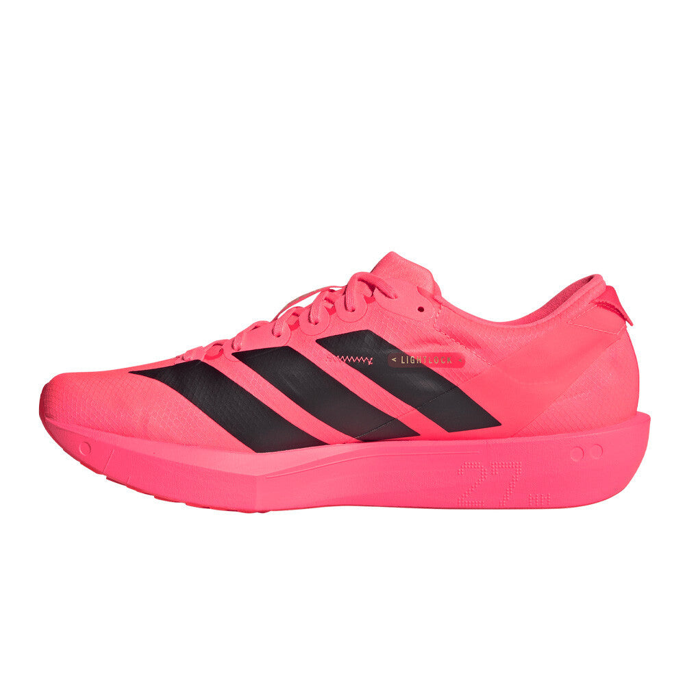 adidas Adizero Adios 9 Men's Running Shoes - Solar Turbo/Core Black/Lucid Red