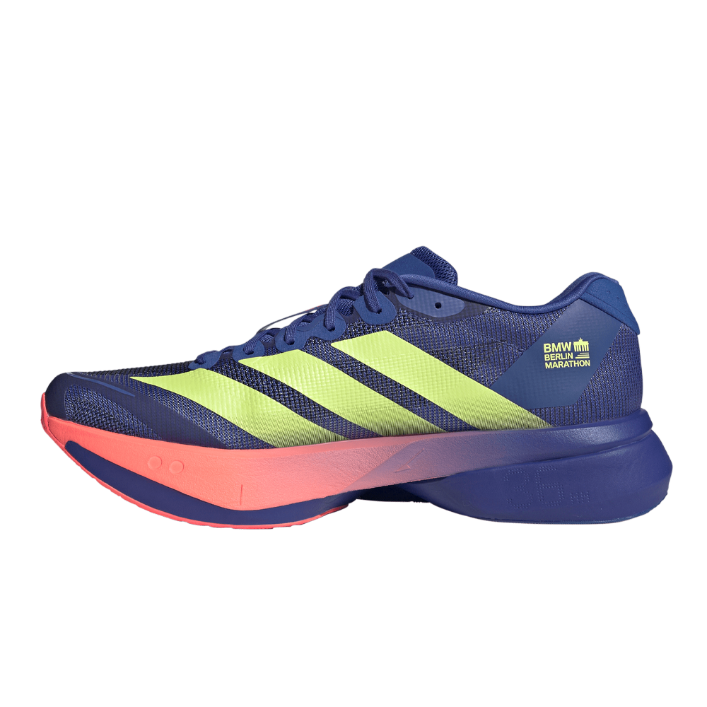 adidas Adizero Boston 13 Men's Running Shoes - Dual Indigo/Frozen Lemon/Solar Turbo