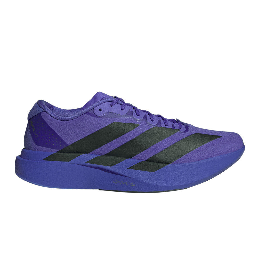adidas Adizero Evo SL Woven Men's Running Shoes - Solar Purple/Core Black/Iron Metallic