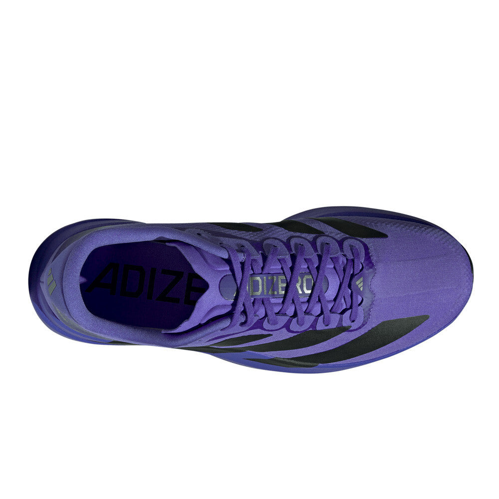 adidas Adizero Evo SL Woven Men's Running Shoes - Solar Purple/Core Black/Iron Metallic