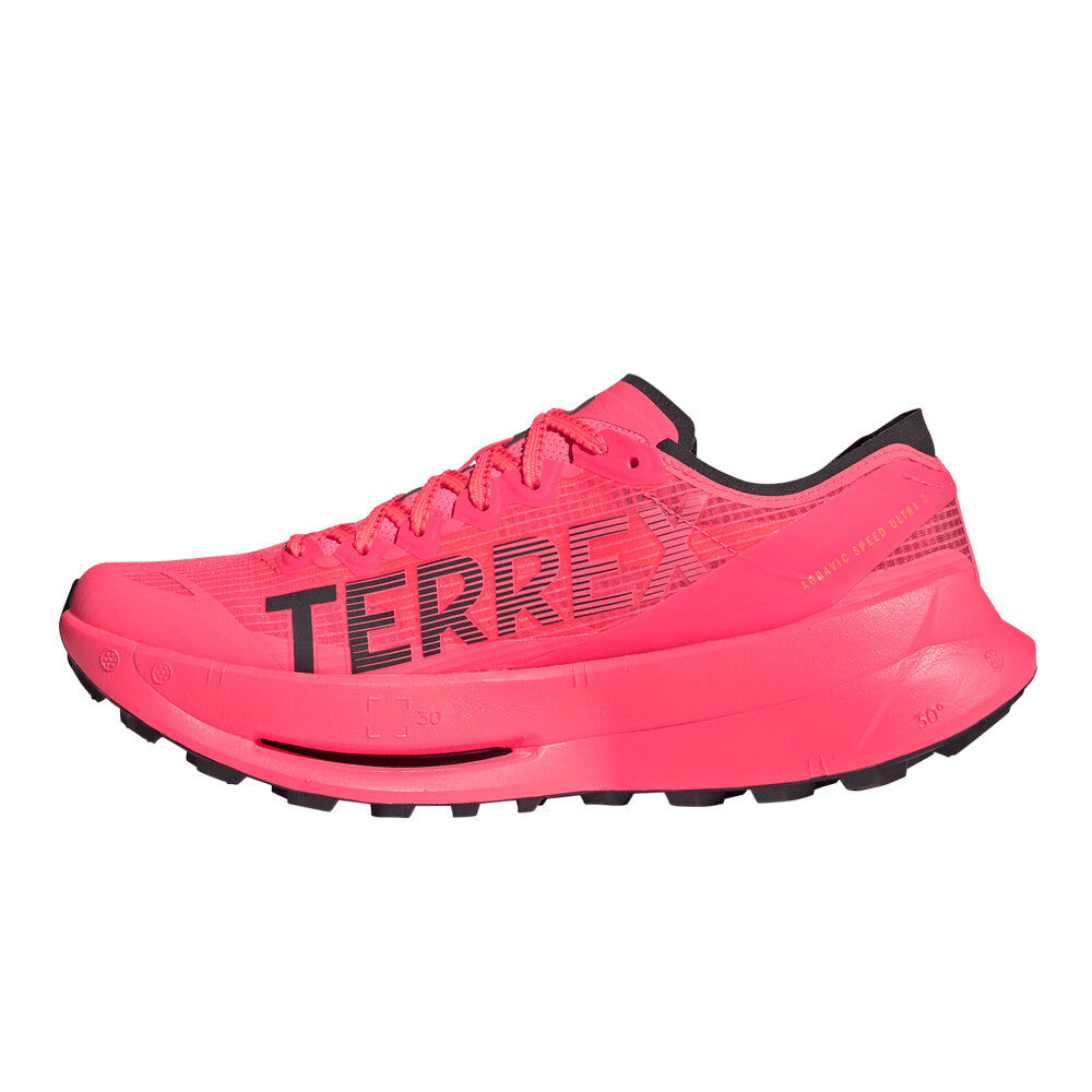 adidas Terrex Agravic Speed Ultra 2 Men's Trail Running Shoes - Solar Turbo/Core Black/Carbon
