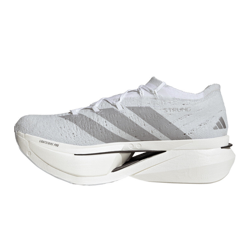 adidas Adizero Prime X3 Strung Men's Running Shoes - Cloud White/Dash Grey Three