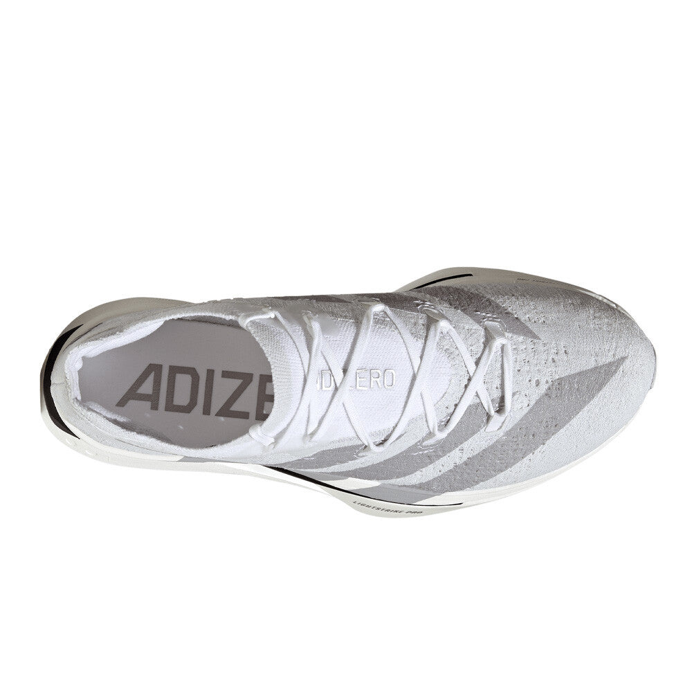 adidas Adizero Prime X3 Strung Men's Running Shoes - Cloud White/Dash Grey Three