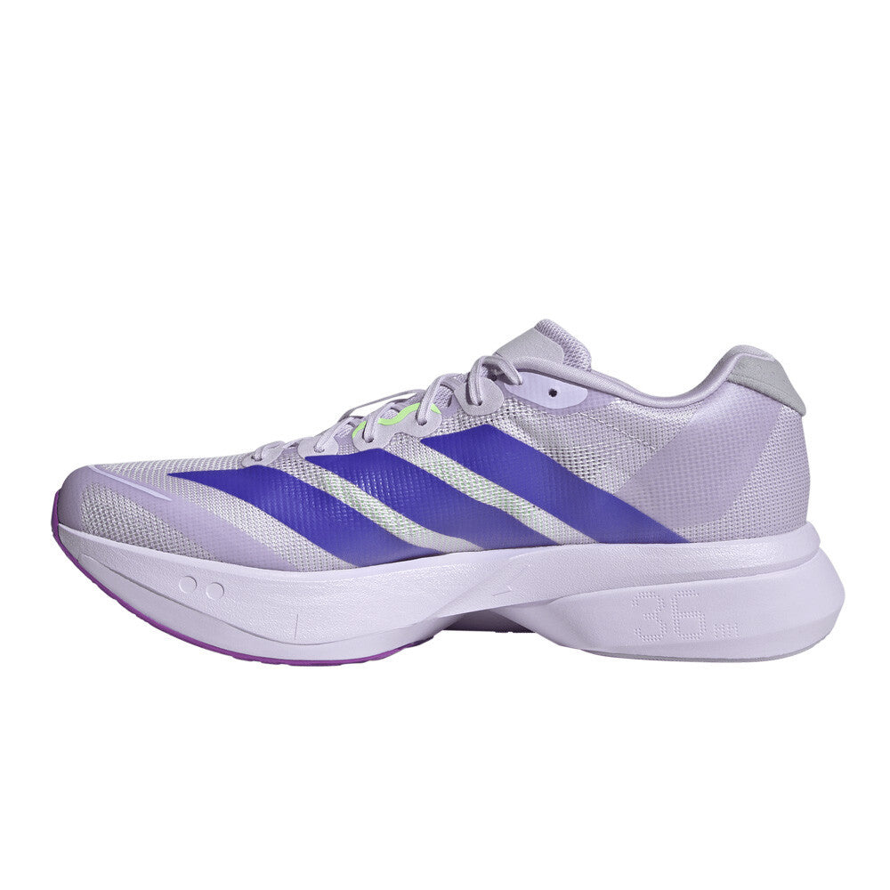 adidas Adizero Boston 13 Men's Running Shoes - Purple Tint/Solar Purple/Green Spark