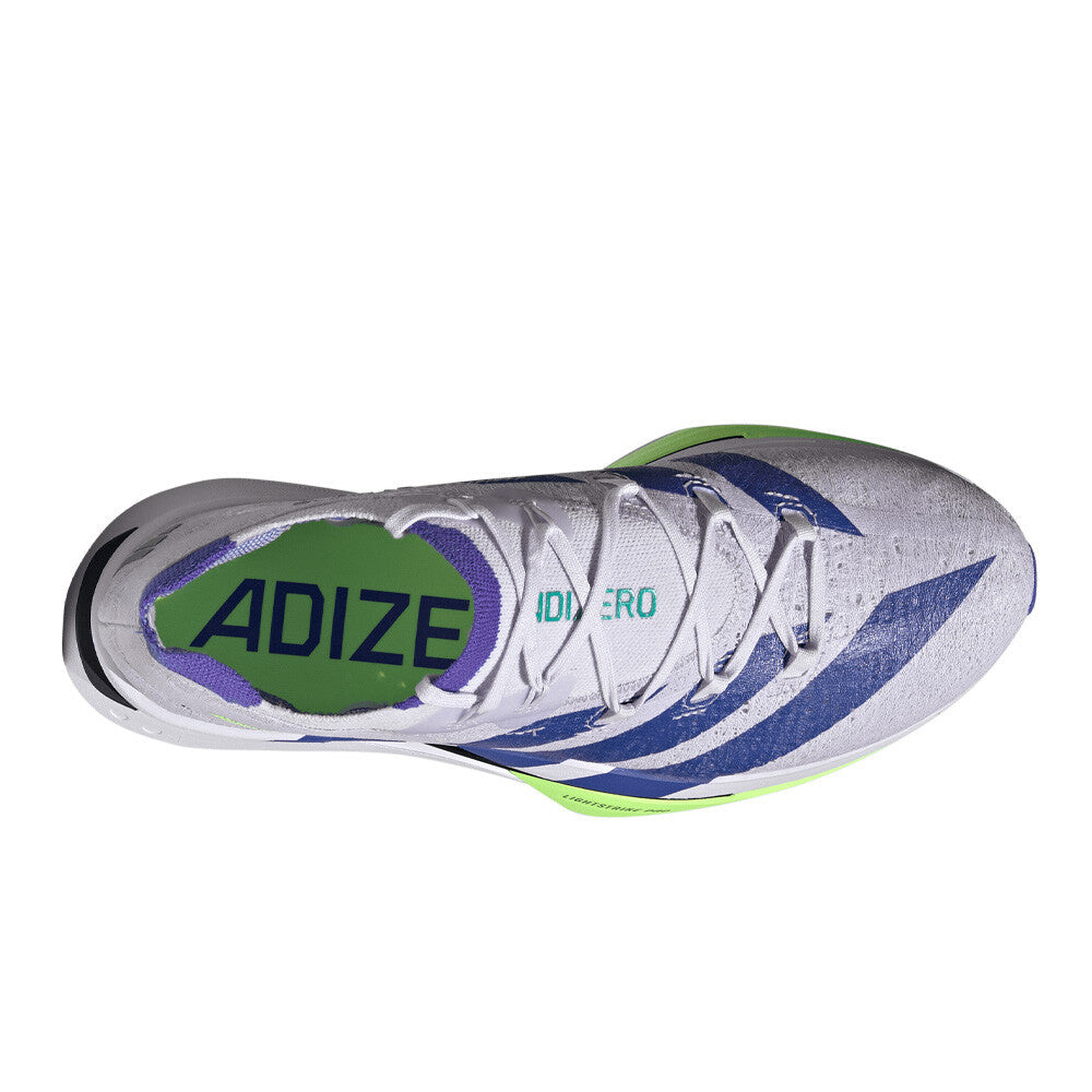 adidas Adizero Prime X3 Strung Men's Running Shoes - Frozen Purple/Solar Purple/Signal Green